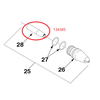 134385 Wear Sleeve for Vantage Flat Spray Nozzles