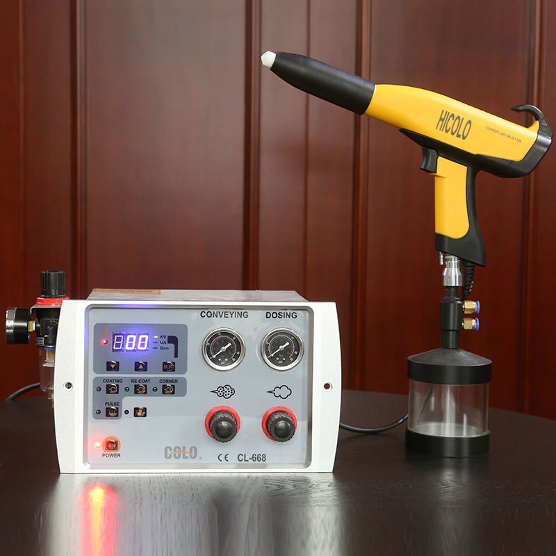 powder coating gun cup