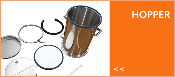 powder coating hopper