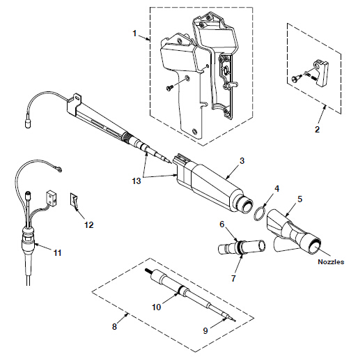 versa spray II manual gun