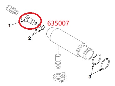 Tribomatic Automatic Gun Diffuser Nozzle 635007