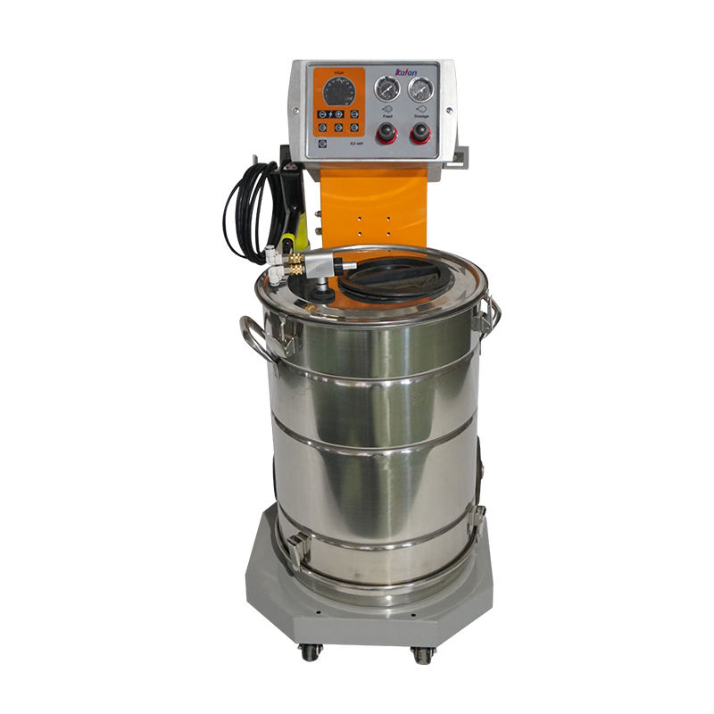 KF-669 electrostatic powder coating machine for sale (hopper type)