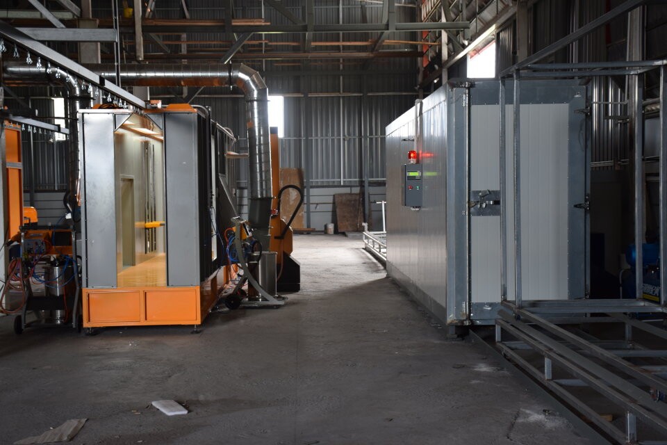 Semi-automatic Powder Coating Line in Malaysia