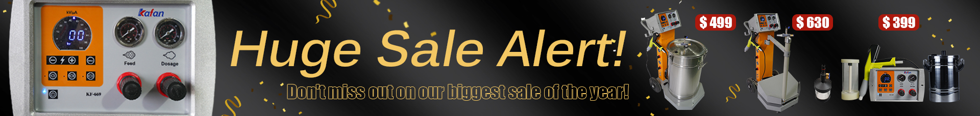 KF-669 Powder Coating Machines