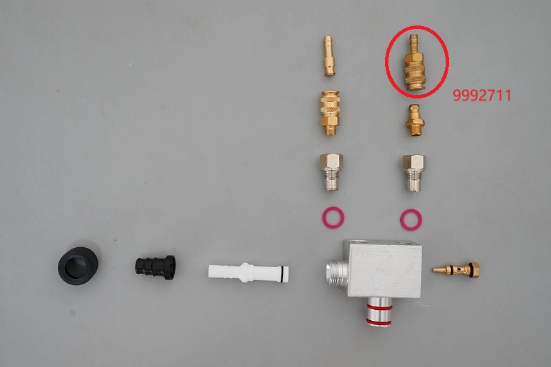 Powder Injector Quick Coupling 9992711 