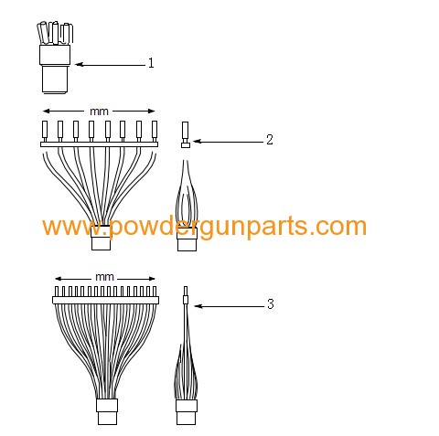 wagner powder gun spare parts in China