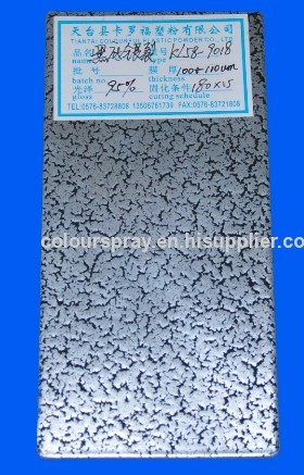 Art Crack Texture Polyester Powder Coating